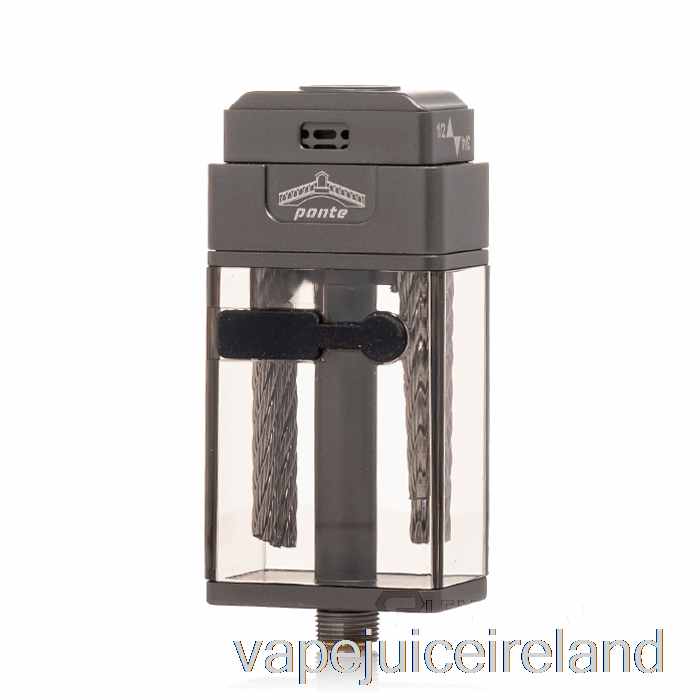 Vape Flavours Orca Vape x MrJustRight1 Ponte XL RDTA Stubby Tank Gunmetal